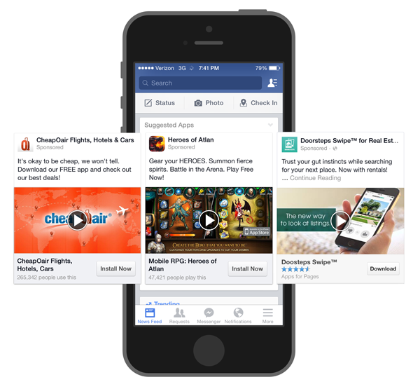 facebook ads for mobile marketing